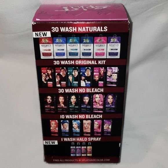 NEW Splat Pink Fetish Color, Bleach & Peroxide Kit - Picture 3 of 6